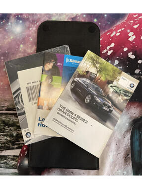 2017 BMW 4 Series Owners Manual Kit! M804